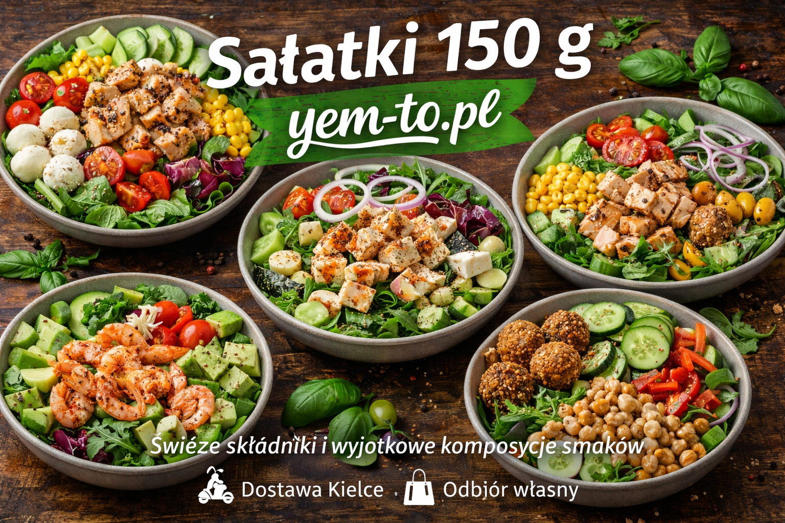 Sałatki yem-to.pl 150 gram