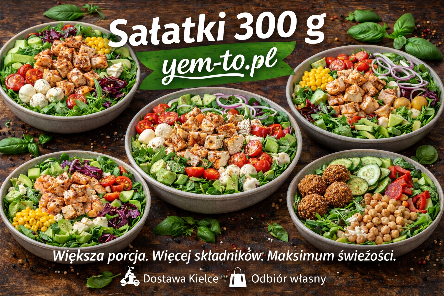Sałatki yem-to.pl 300 gram